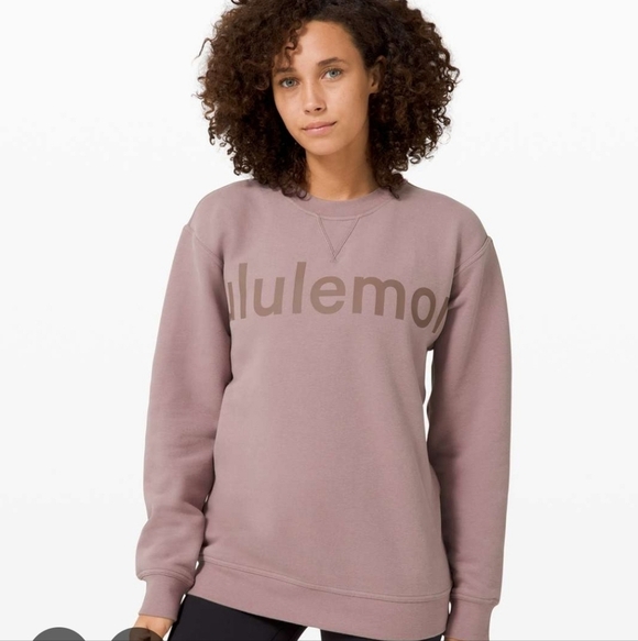 Lululemon Eggplant Bleached Sweatshirt. Size Meduim - Picture 1 of 7